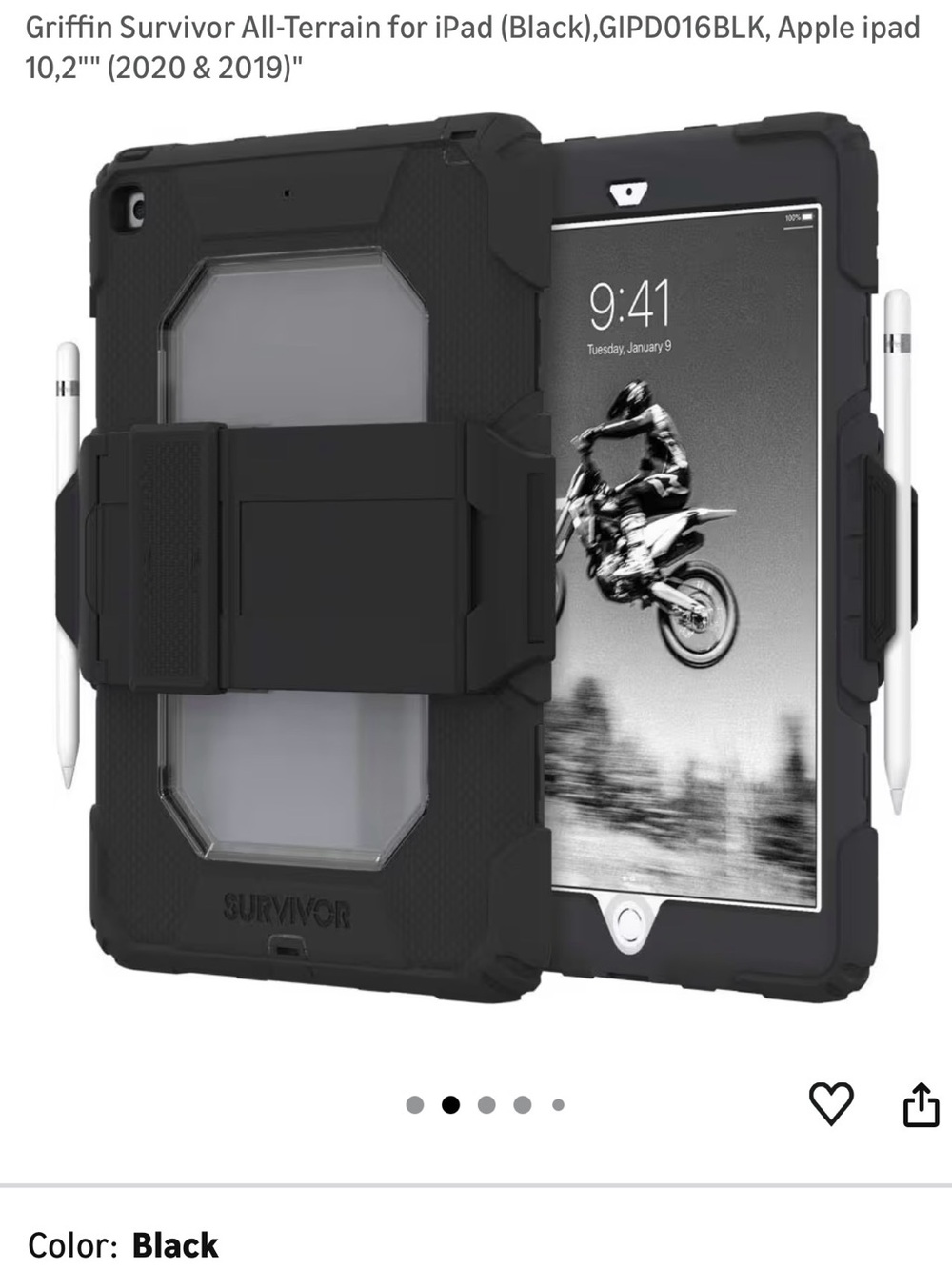 Griffin Survivor All-Terrian iPad 10.2” Case